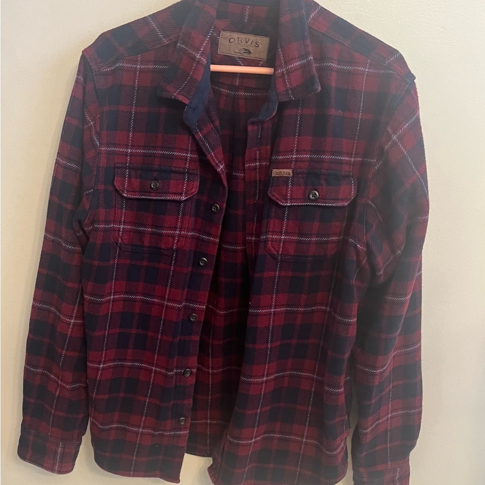 Orvis Plaid Button-Up jacket